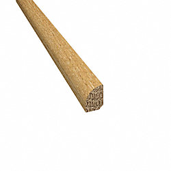 Prefinished Whispering Wheat Oak Hardwood 1/2 in thick x .75 in wide x 78 in Length Shoe Molding